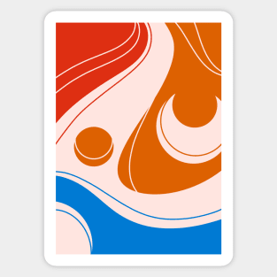 Abstract V21 Sticker